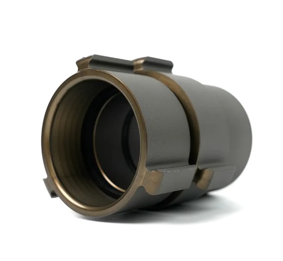 Como conectar o acoplamento da mangueira de incêndio NH à mangueira de incêndio?