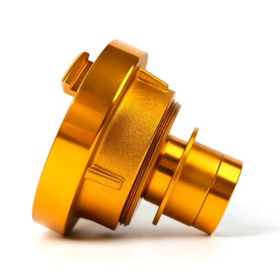 Como conecto um acoplamento Storz?