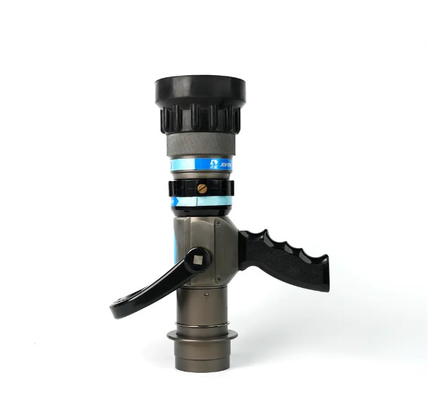 Como funciona um bocal de fogo ajustável?