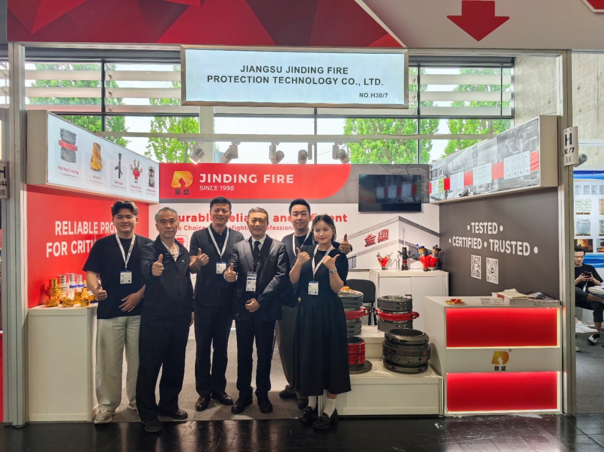 INTERSCHUTZ 2026: Jinding Fire se conecta com compradores globais no estande H30/7