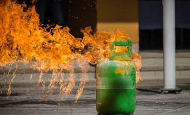 Conhecimento de segurança contra incêndio a gás